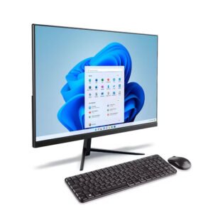 Computador All in One 23,8” Multilaser UB840 FHD Windows 11 Core i3 4GB RAM SSD 128GB Preto - ALL IN ONE MULT UB840/I3/4GB/128SSD/23,8'/W11