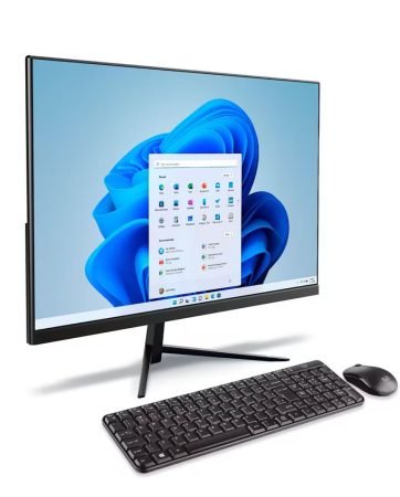 Computador All in One 23,8” Multilaser UB840 FHD Windows 11 Core i3 4GB RAM SSD 128GB Preto - ALL IN ONE MULT