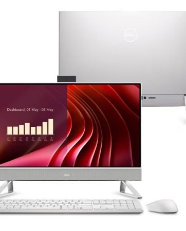Computador Dell 24 All-in-one EC24250 23.8 IPS Full HD 13ª Gen Intel Core i5 8GB 512GB SSD Win 11 AIO-i1303-M10