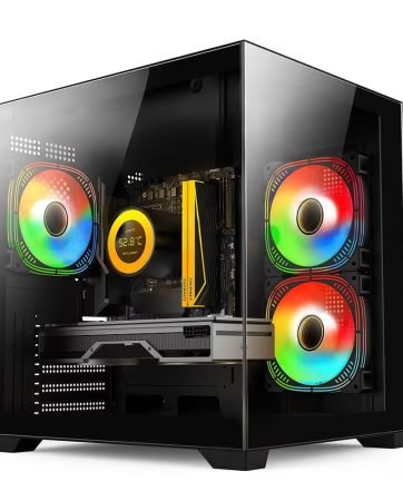 PC Gamer Skill Aquarium, AMD Ryzen 5 5600GT, 16GB, Radeon Vega 7, SSD 512GB M.2, Fonte 500w, Preto